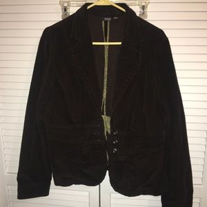 Dark brown corduroy jacket
